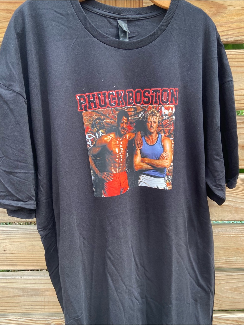 Philadelphia 76ers PHUCK BOSTON Dr.J Tee